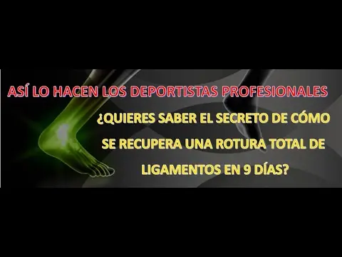 Miniatura: Recuperación de una rotura total de ligamentos