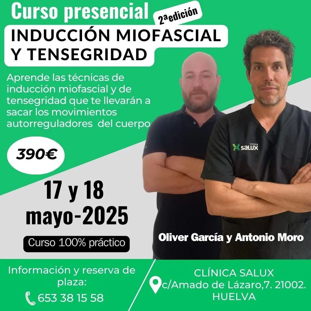 Curso presencial de INDUCCIÓN MIOFASCIAL Y TENSEGURIDAD