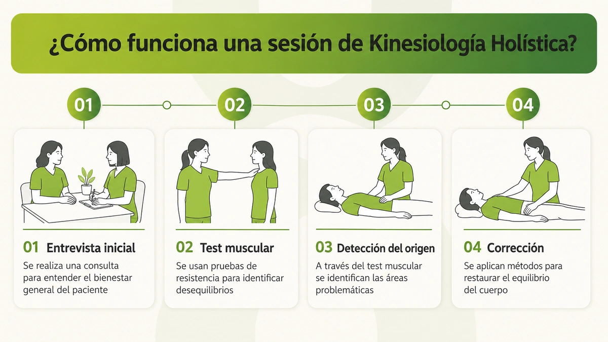 cómo es una sesión de kinesiología holística