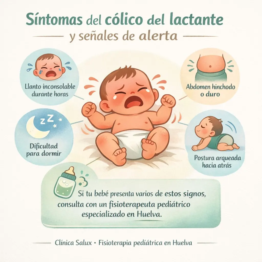 Síntomas del cólico del lactante